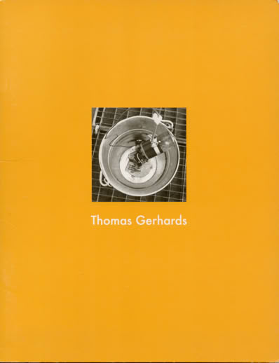 Titelseite, Katalog: Thomas Gerhards