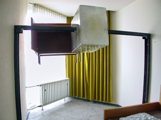 Abbildung der temporären Rauminstallation "Titanic" aus dem Jahr 2002