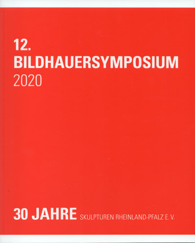 Titelseite, Katalog: 12. Bildhauersymposium 2020