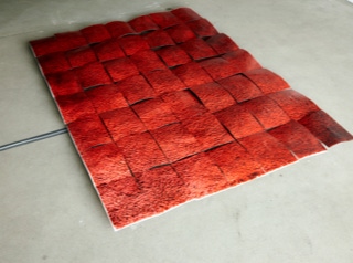 Bildliche Darstellung der Klangskulptur mit dem Titel "Teppich" aus dem Jahr 2012